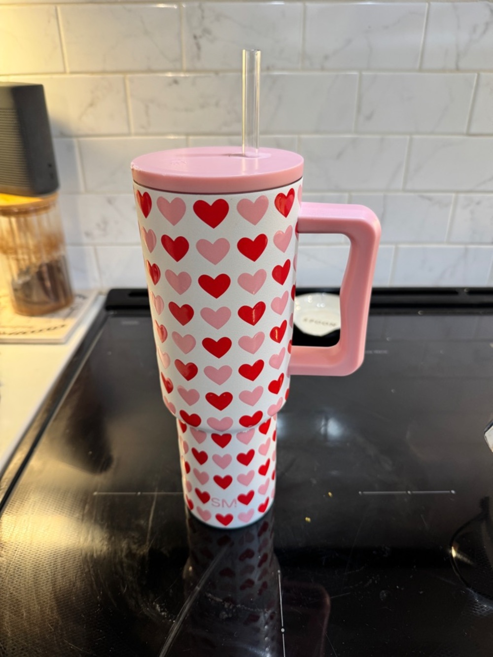 Simple Modern Valentines Addition 40oz tumbler